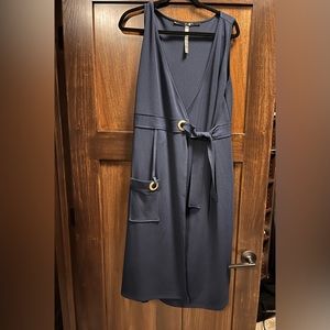 Kensie faux wrap shift dress